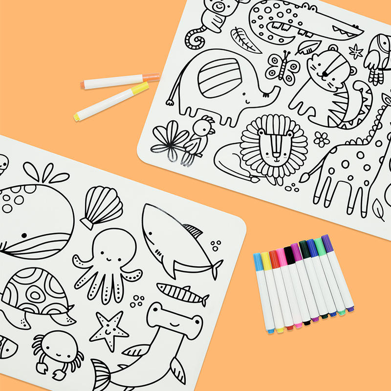 🐠 Silicone Colour Placemat - Sea Creatures