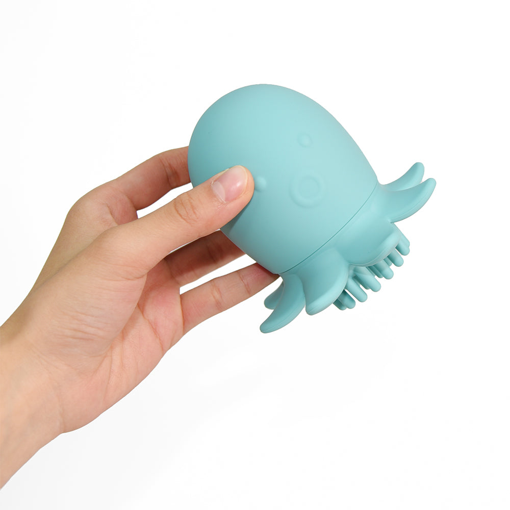 Octopus Silicone Bath Toy & Scalp Scrubber