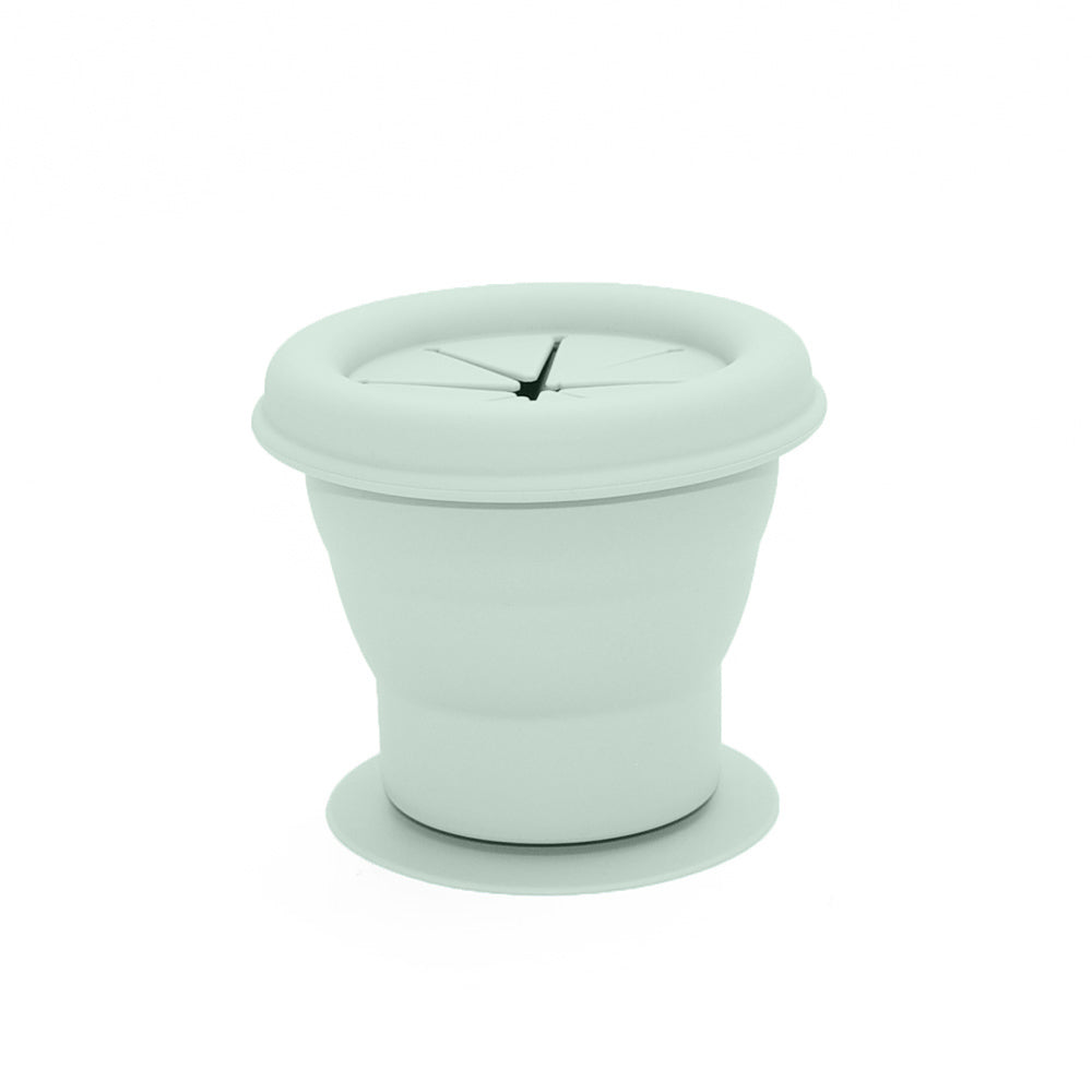 Silicone Suction Snack Cup – Sage