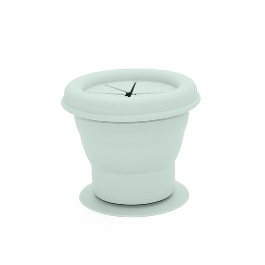 Silicone Suction Snack Cup – Sage