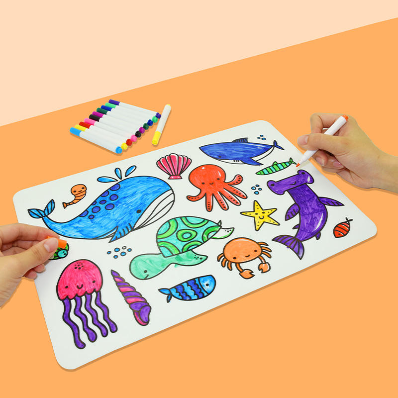 🐠 Silicone Colour Placemat - Sea Creatures