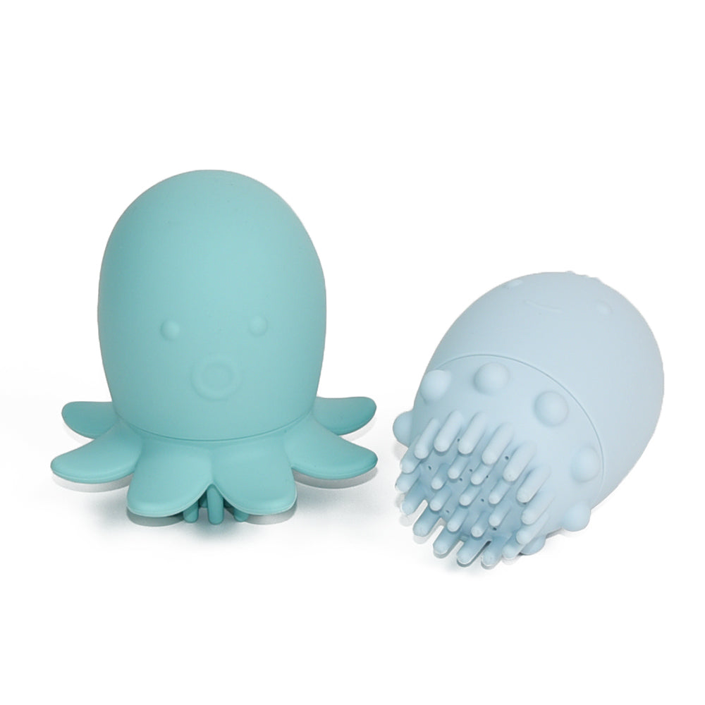 Octopus Silicone Bath Toy & Scalp Scrubber